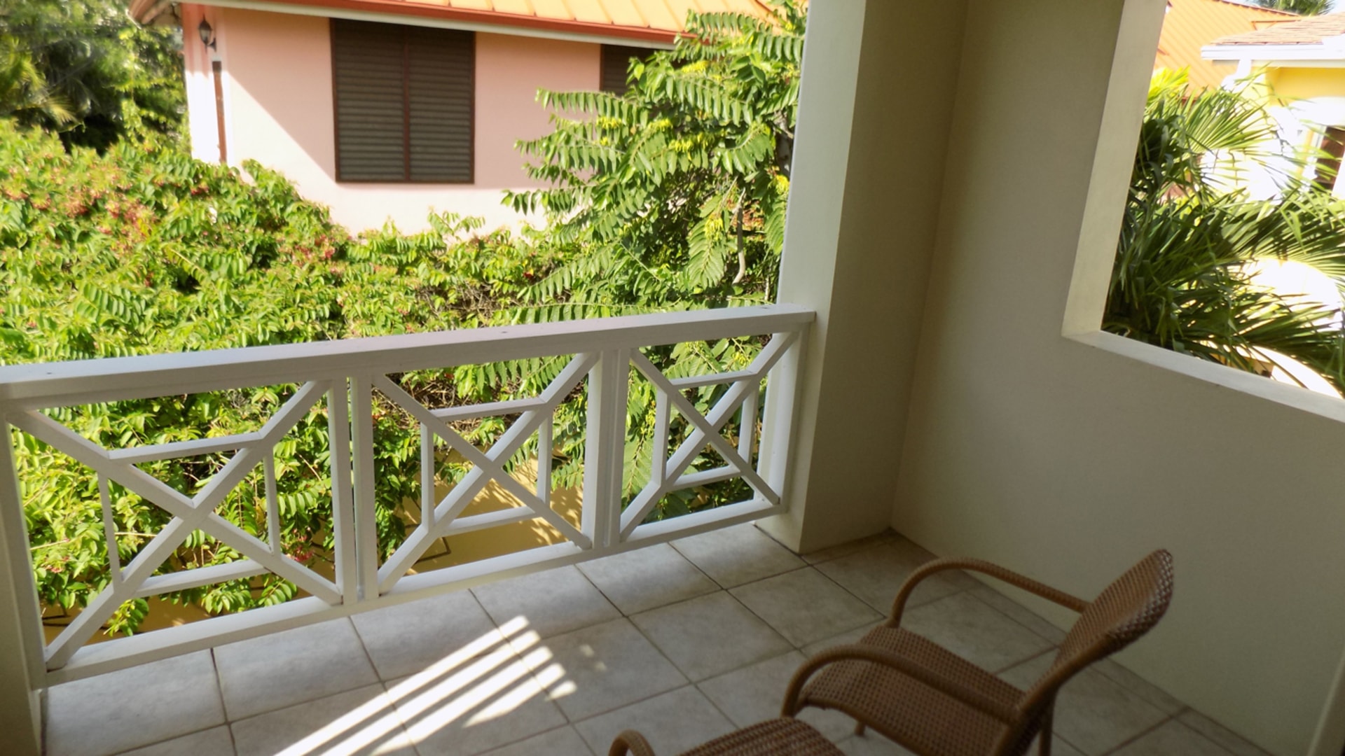 st lucia real estate THE HARBOUR NO.23 FOR RENT balcony