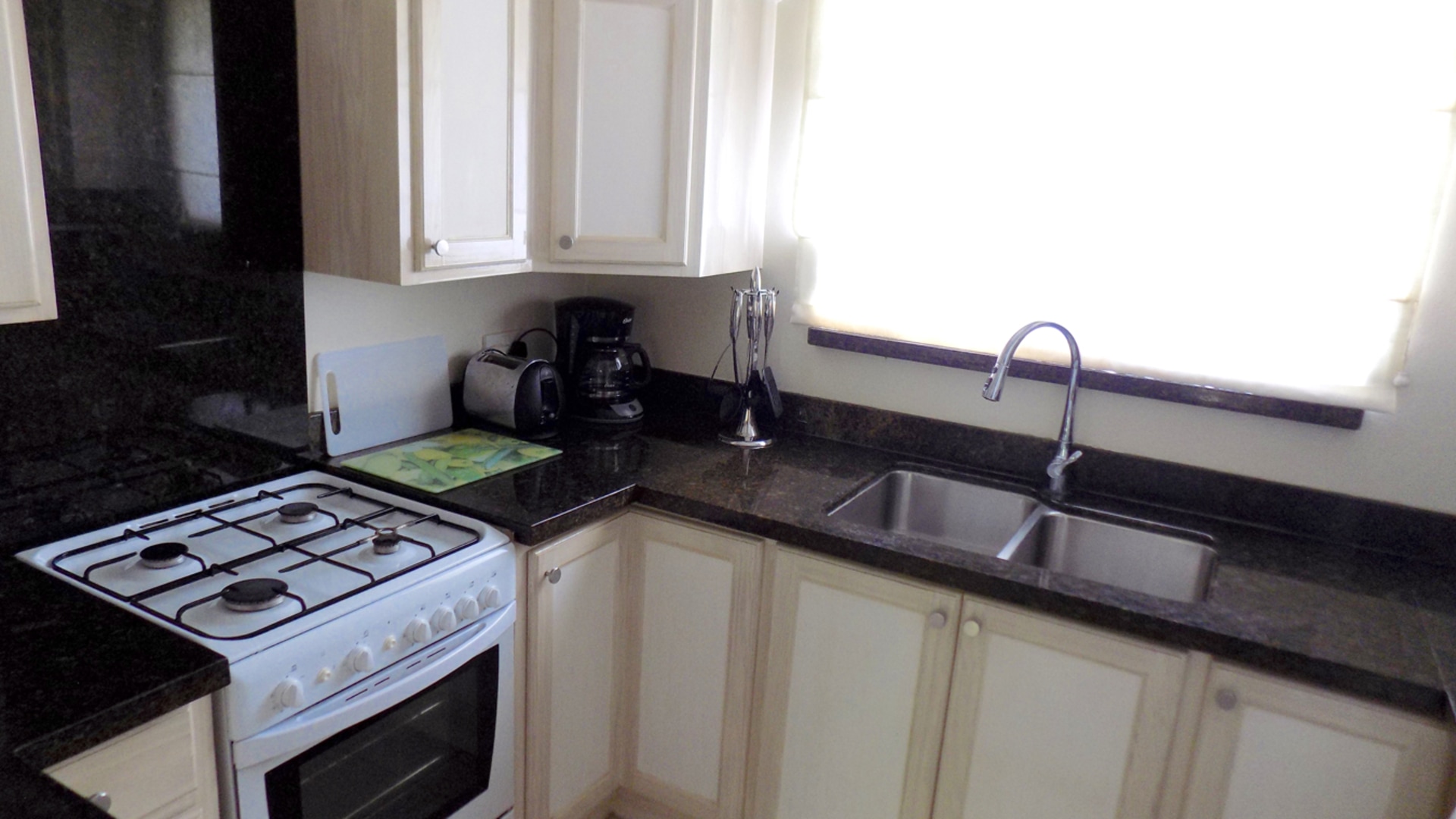 st lucia real estate THE HARBOUR NO.23 FOR RENT stove