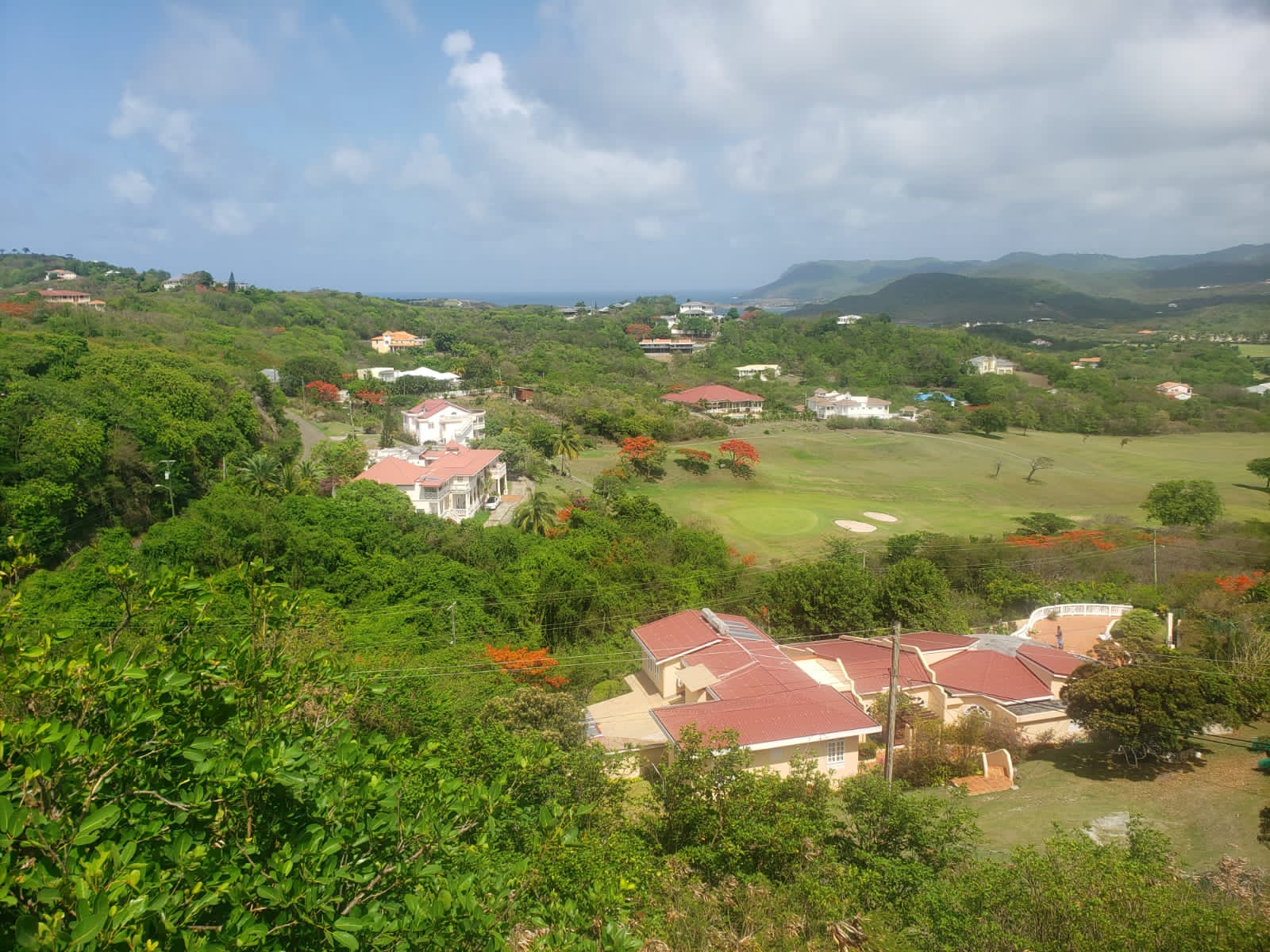 1e017989-1b60-410a-887b-f702da10b10d Unfinished Villa For Sale in Cap Estate st lucia view