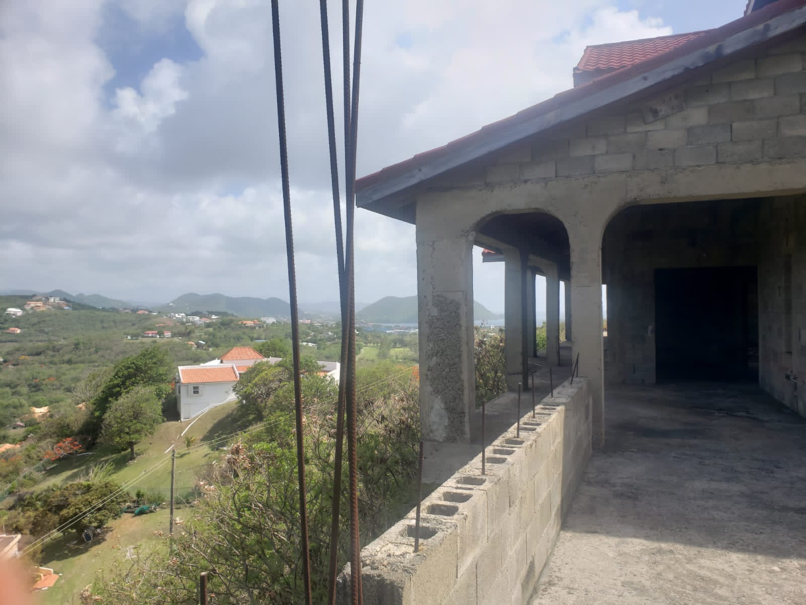 3e83aba4-9f83-49bb-b7b0-6f3619cf0583 Unfinished Villa For Sale in Cap Estate st lucia mountains