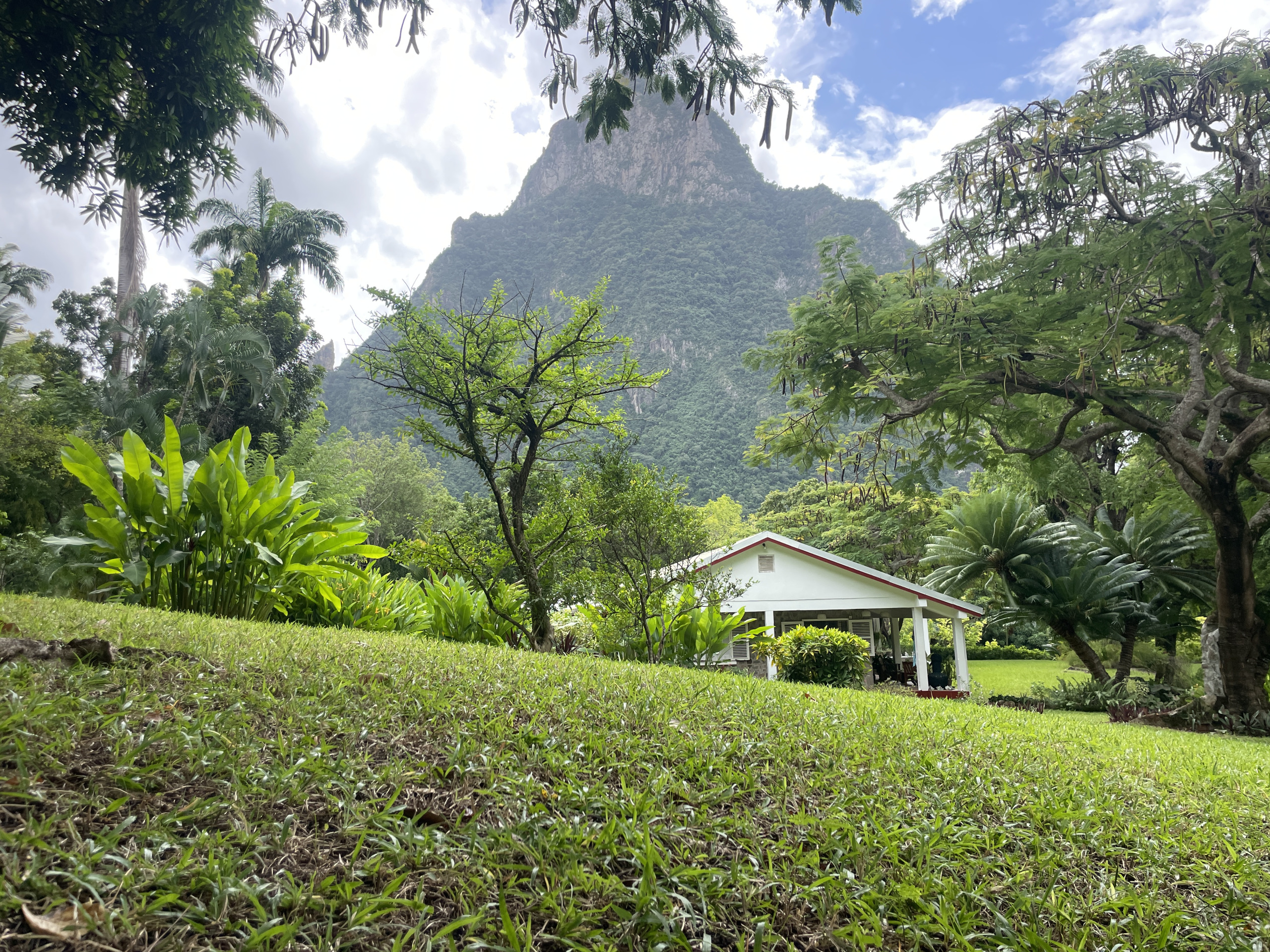 St Lucia Real estate villa for sale in soufriere piton view
