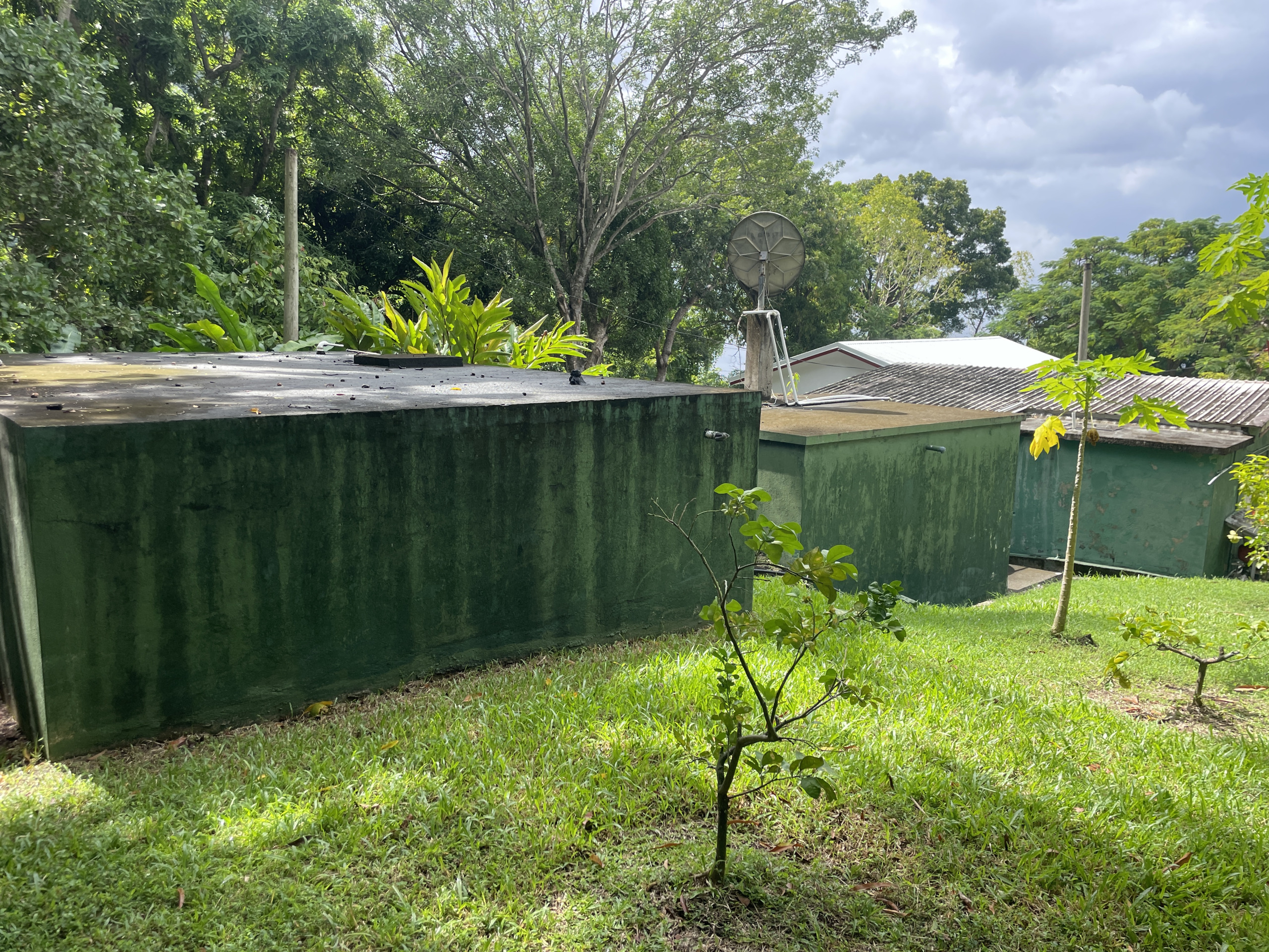 St Lucia Real estate villa for sale in soufriere water tanks