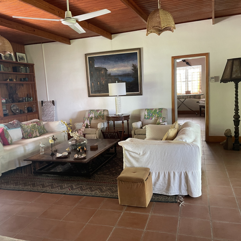 St Lucia Real estate villa for sale in soufriere living room