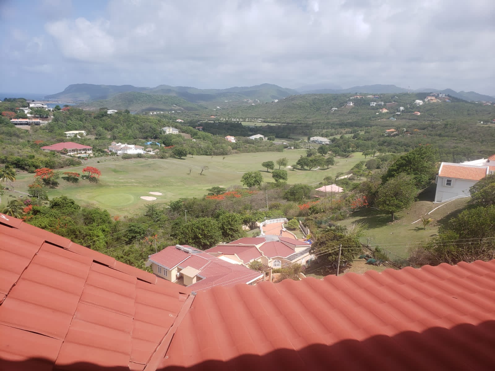a0846fec-2bd5-468e-ae5b-11bf753ab747 Unfinished Villa For Sale in Cap Estate st lucia golf view