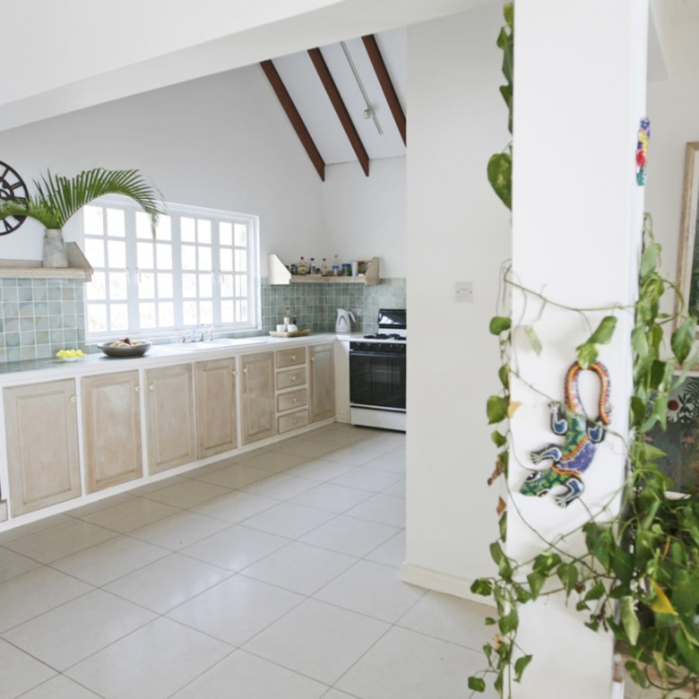 Luxury Villa For Sale In Cap Estate st lucia RUDDER ROCK VILLA kitchen