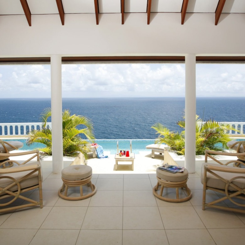 Luxury Villa For Sale In Cap Estate st lucia RUDDER ROCK VILLA open view