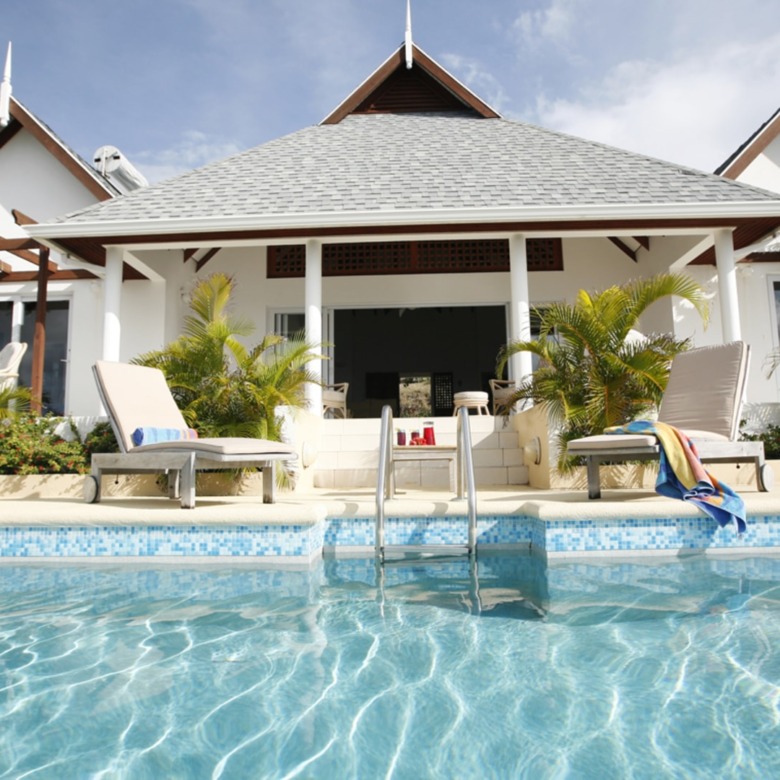 Luxury Villa For Sale In Cap Estate RUDDER ROCK VILLA front