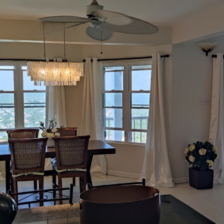 5 Bed Villa for sale Near Rodney Bay St Lucia living room