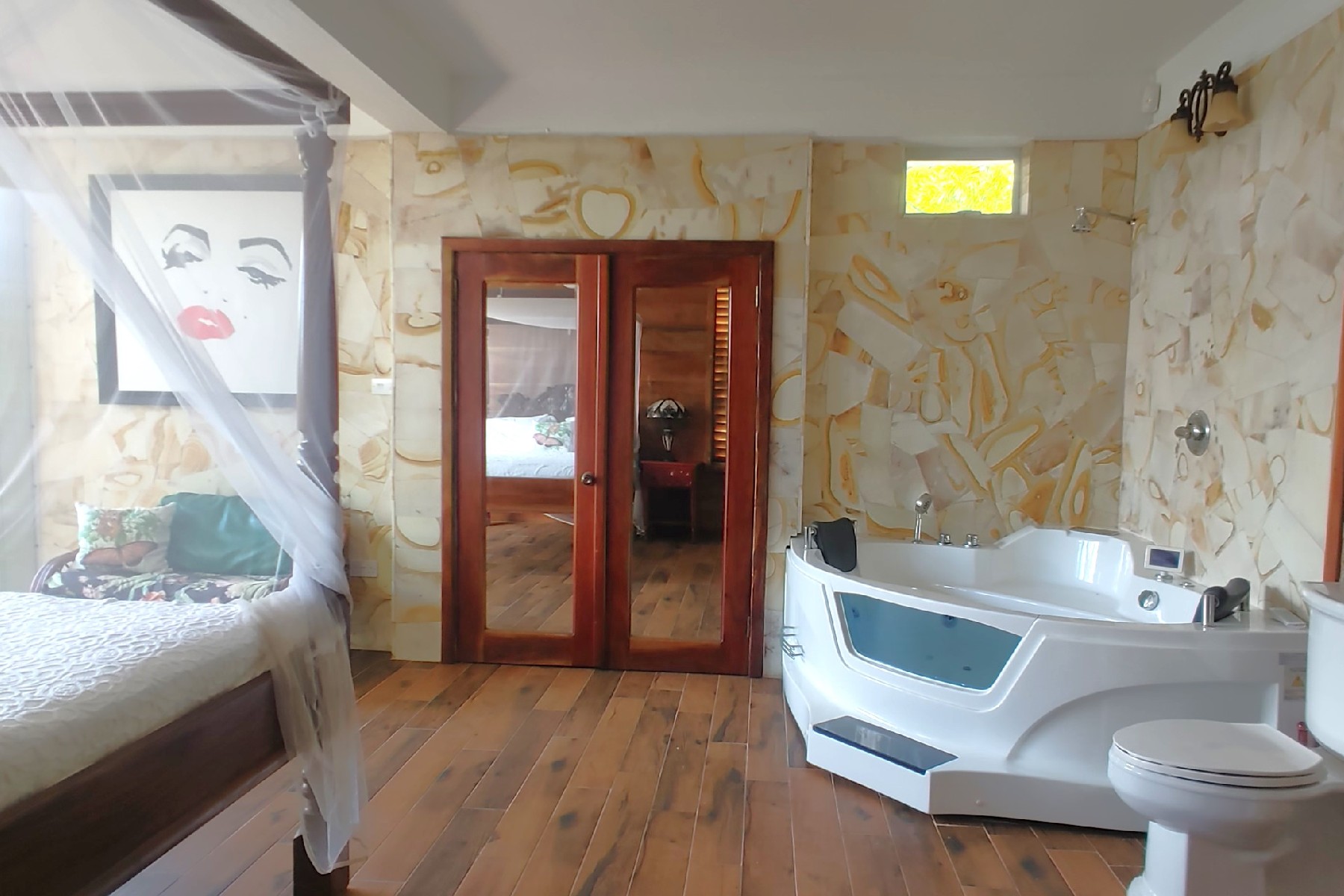 butterfly house st lucia real estate bathroom
