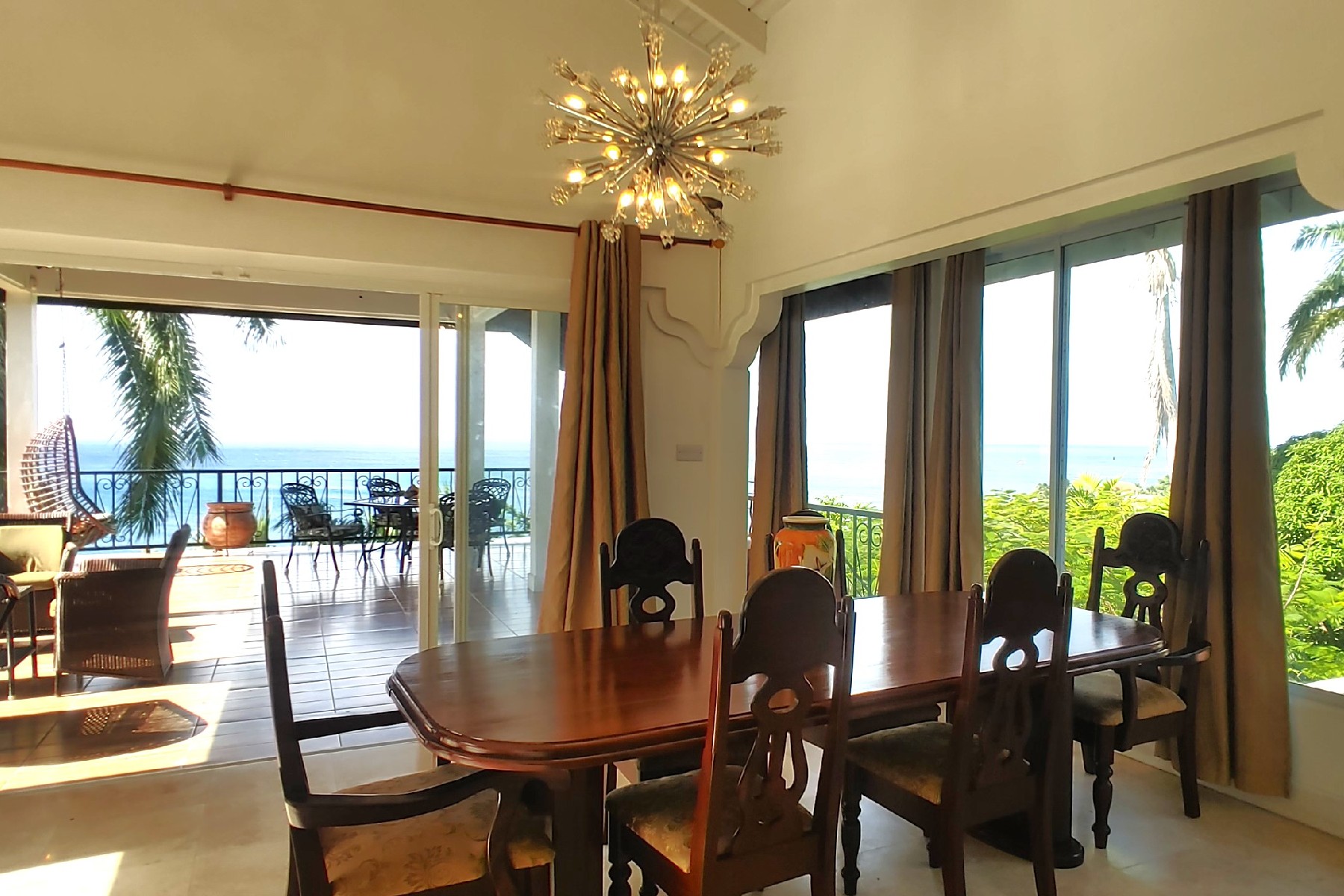 butterfly house st lucia real estate table and chairs