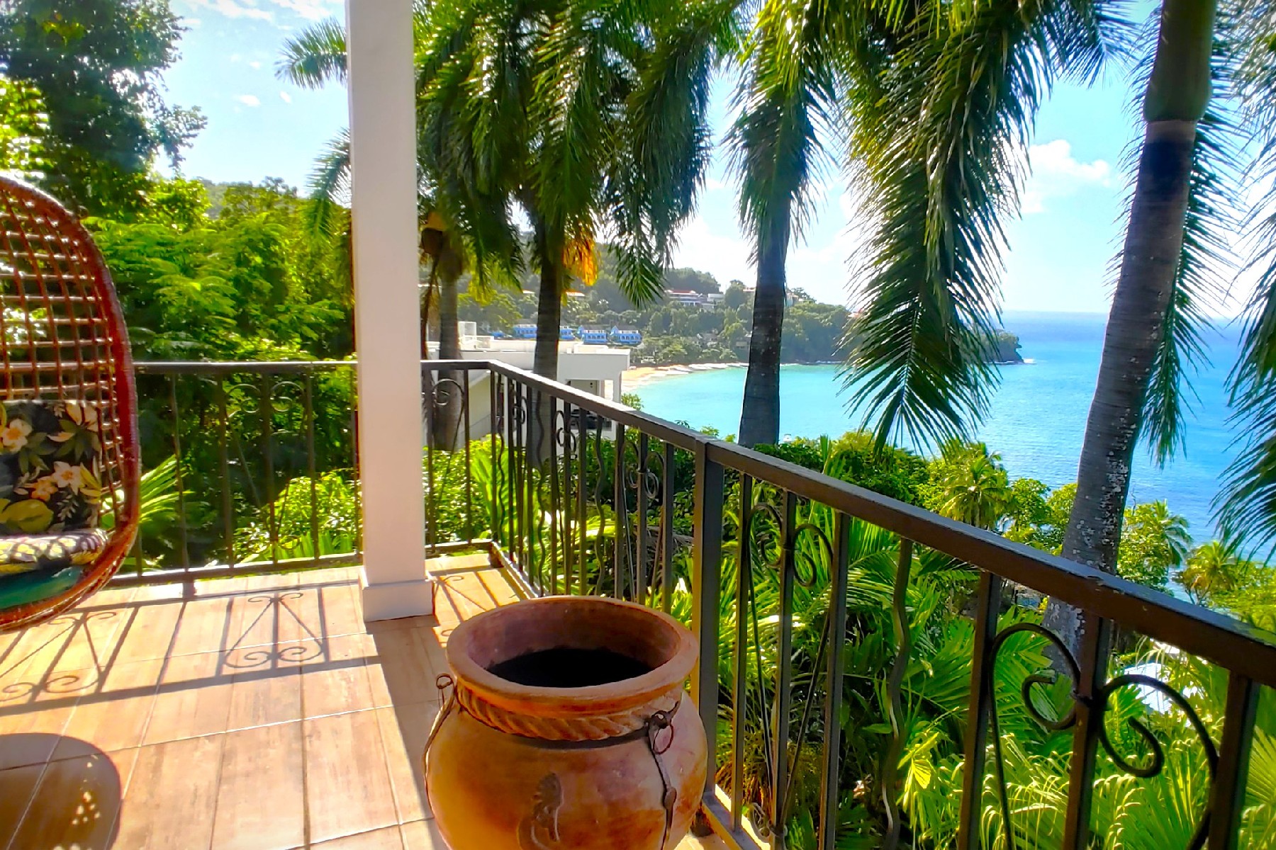 butterfly house st lucia real estate patio palms