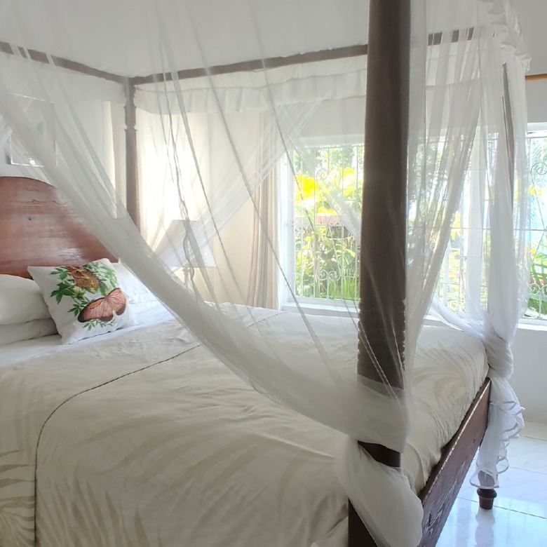 butterfly house st lucia real estate bedroom