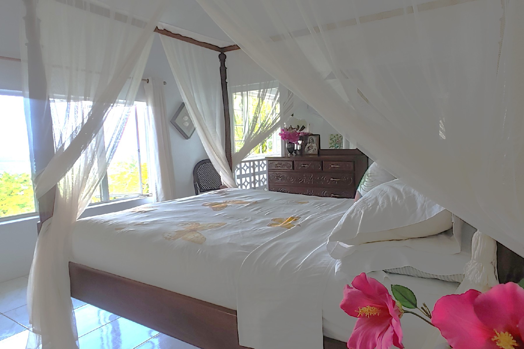 butterfly house st lucia real estate for sale bedroom