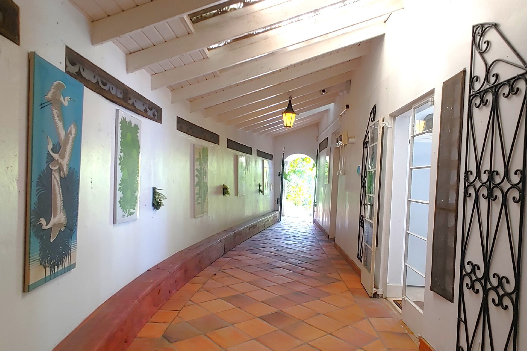 butterfly house st lucia real estate for sale hallway