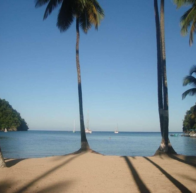 Mango Beach villa st lucia real estate marigot for sale sandy beach