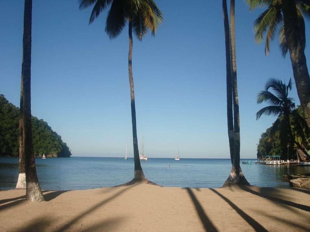 Mango Beach villa st lucia real estate marigot for sale sandy beach