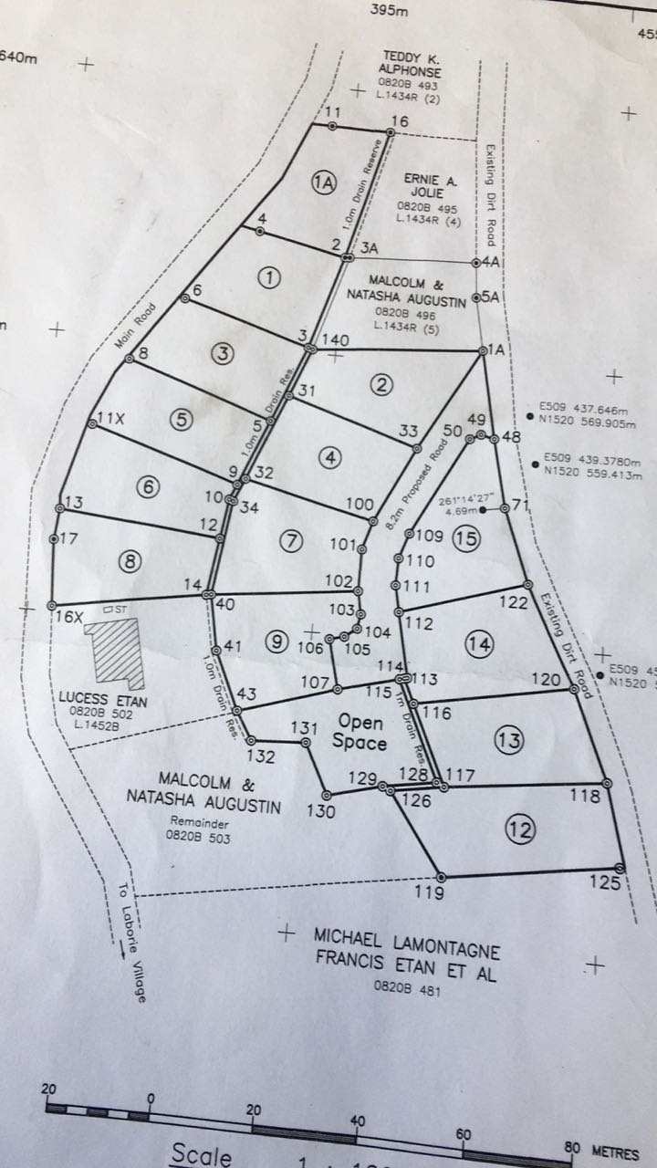 st lucia land for sale laborie