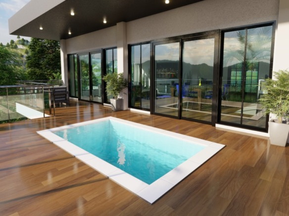 vew villa for sale in st lucia real estate pool