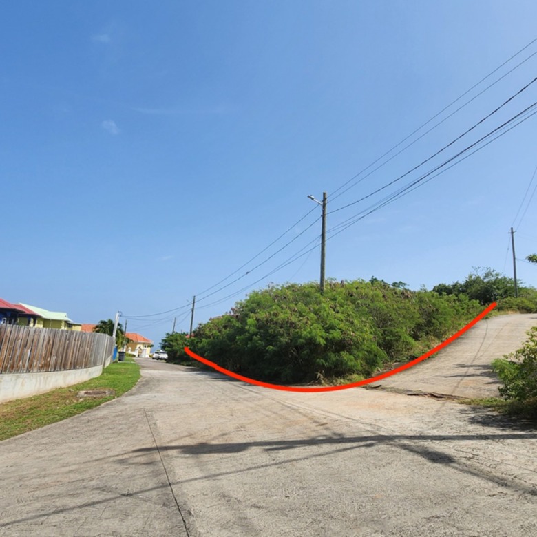 Lot #85 For Sale in South Hills Cap Estate st lucia