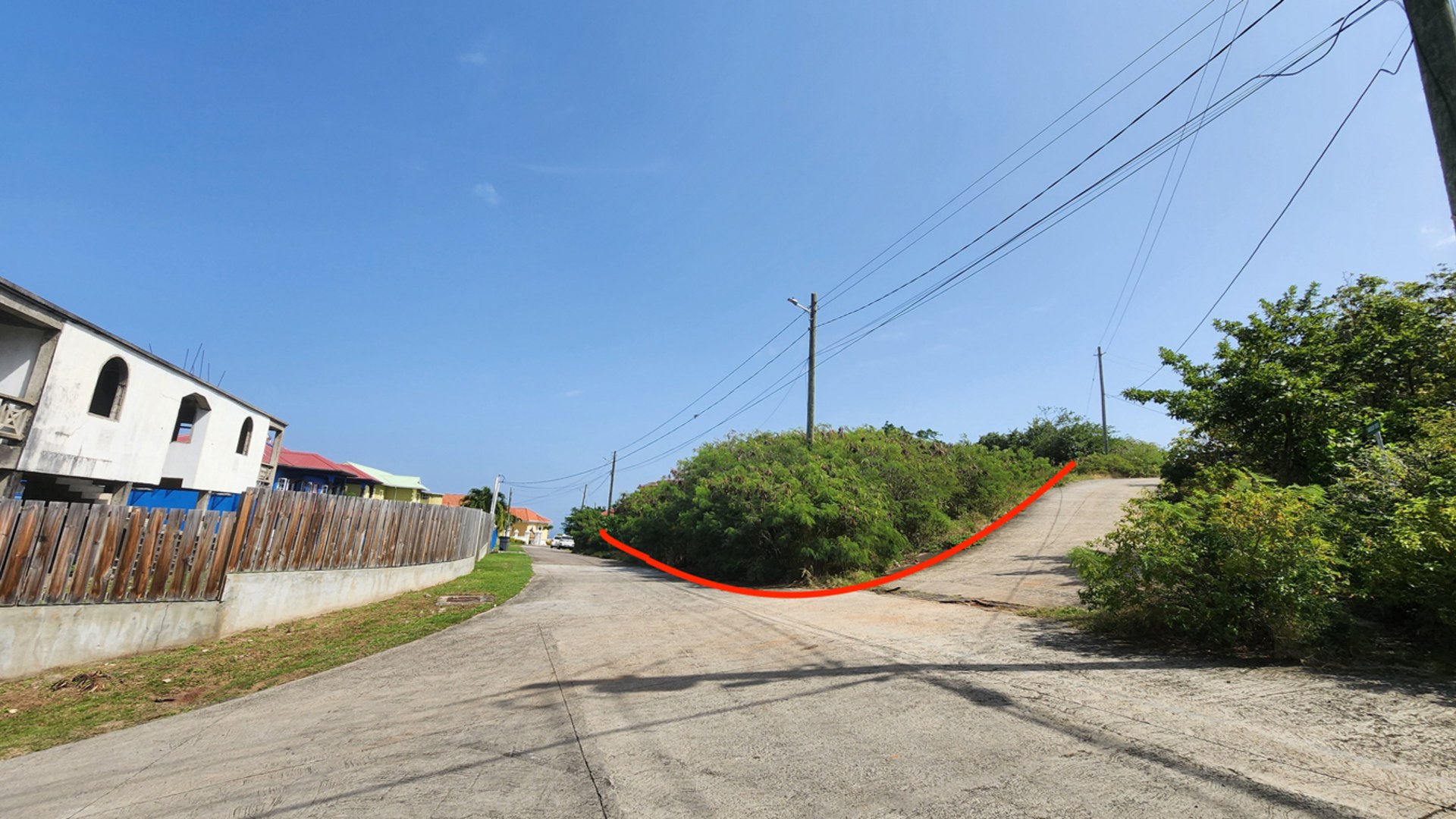 Lot #85 For Sale in South Hills Cap Estate st lucia