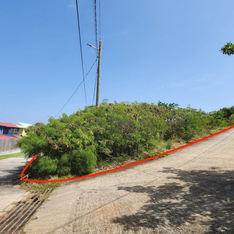 Lot #85 For Sale in South Hills Cap Estate gros islet