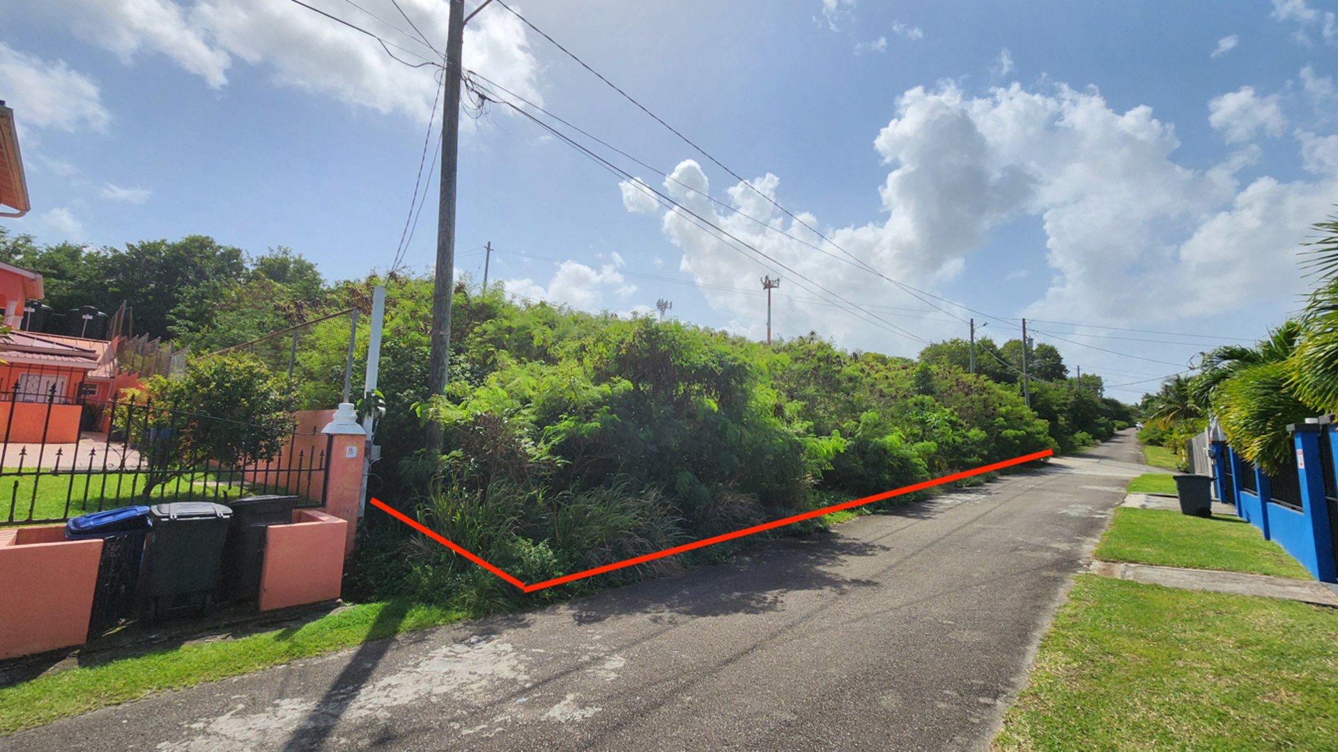 Lot #85 For Sale in South Hills Cap Estate near utilities