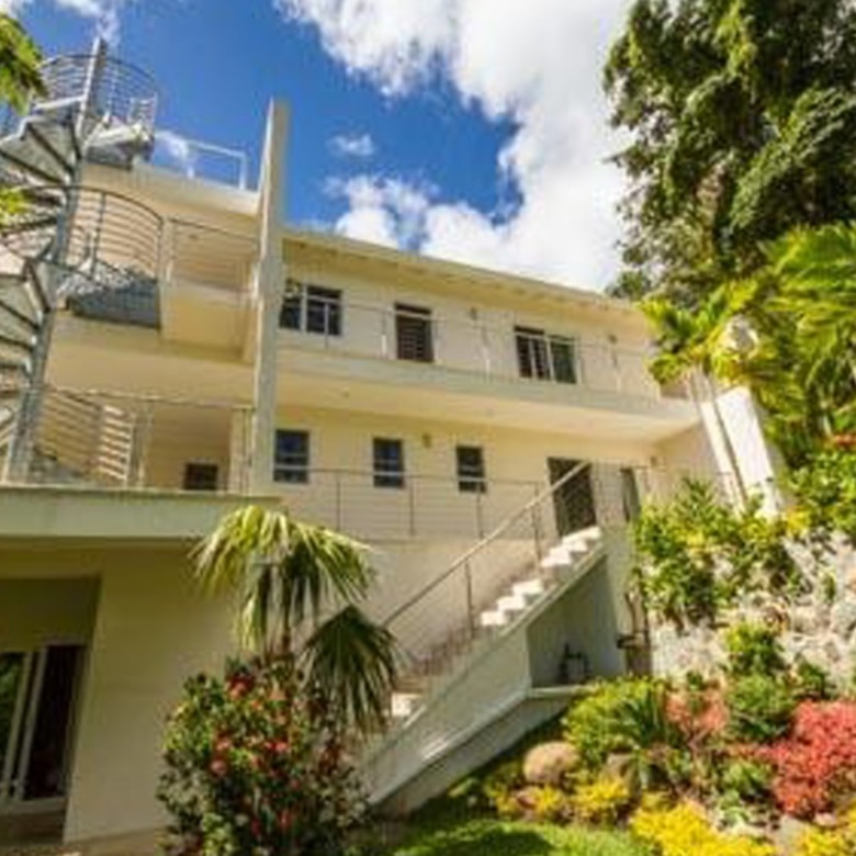 Luxury Home For Snale in Marigot Bay Villa Trou Roland st lucia real estate garde