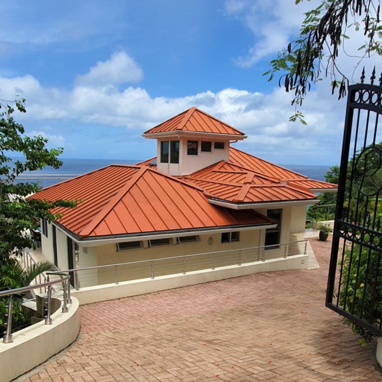 Luxury Home For Sale in Marigot Bay Villa Trou Roland st lucia real estate entrance