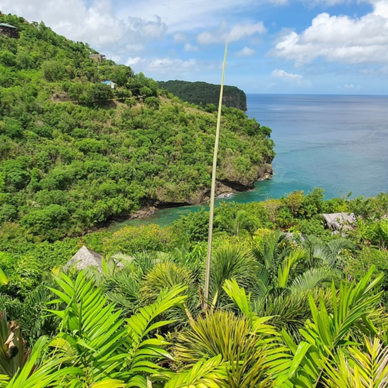 Luxury Home For Sale in Marigot Bay Villa Trou Roland st lucia real estate view