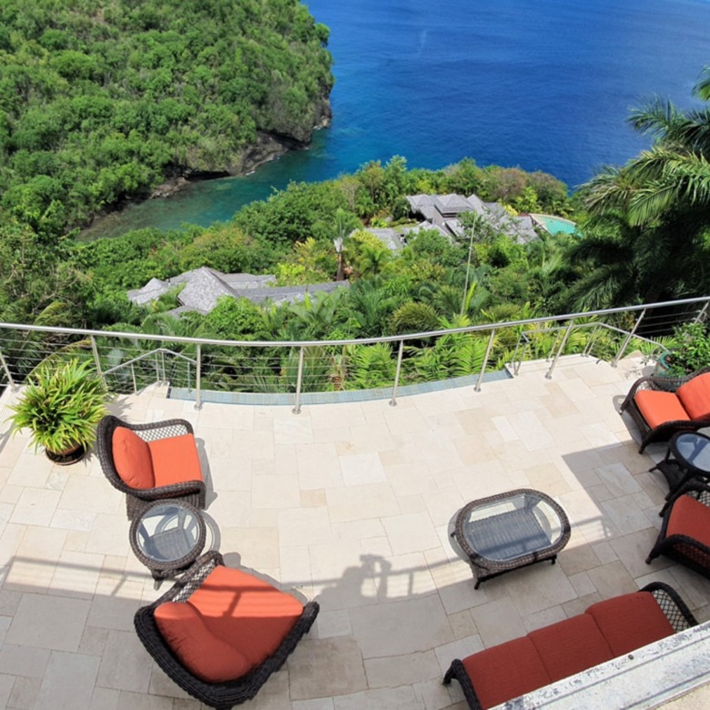Luxury Home For Sale in Marigot Bay Villa Trous Roland