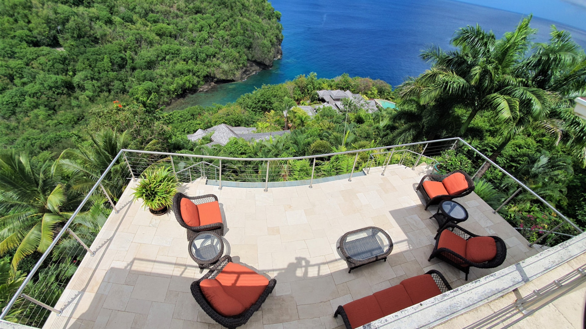 Luxury Home For Sale in Marigot Bay Villa Trous Roland