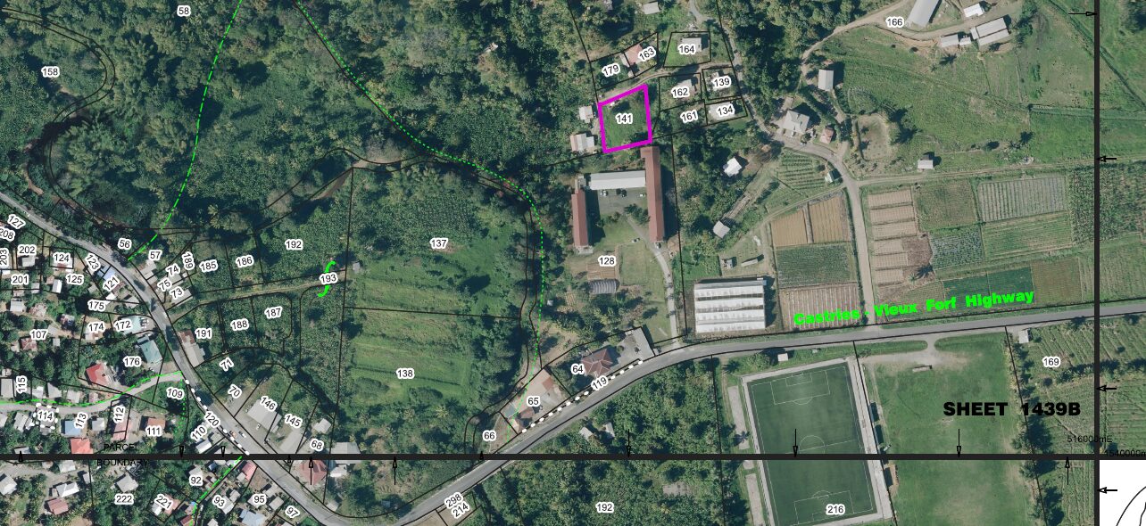 Lot for sale Grand riviere secondary