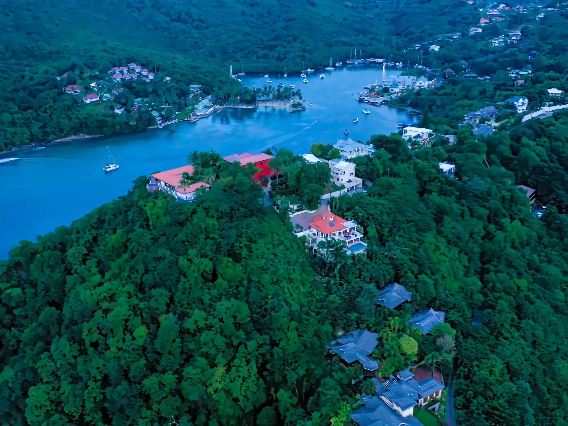 Luxury villa For Sale in Marigot Bay St Lucia