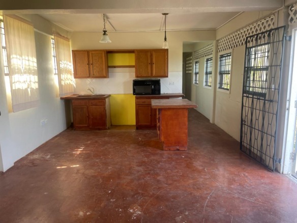 house for sale in st lucia - House For Sale At Sunny Acres Castries top floor kitchen