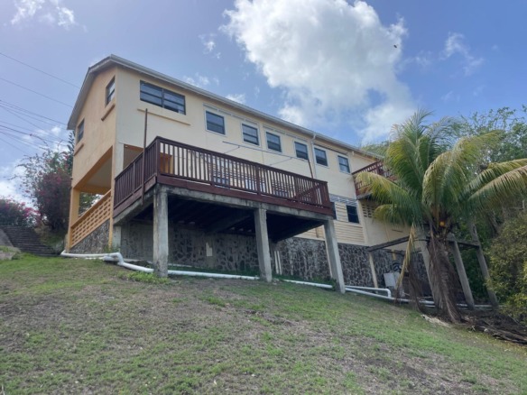 house for sale in st lucia - House For Sale At Sunny Acres Castries back elevation
