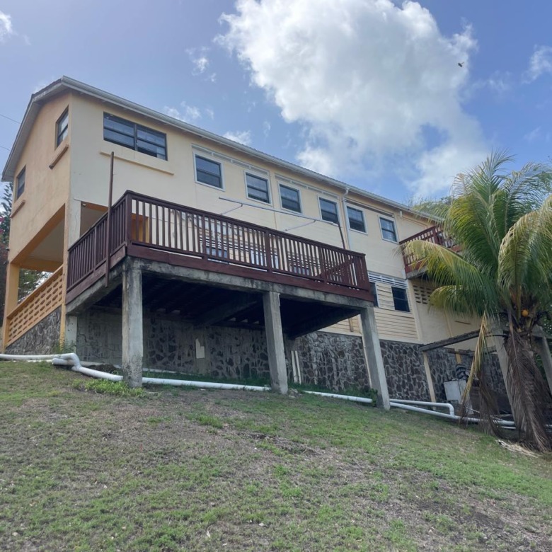 house for sale in st lucia - House For Sale At Sunny Acres Castries back elevation