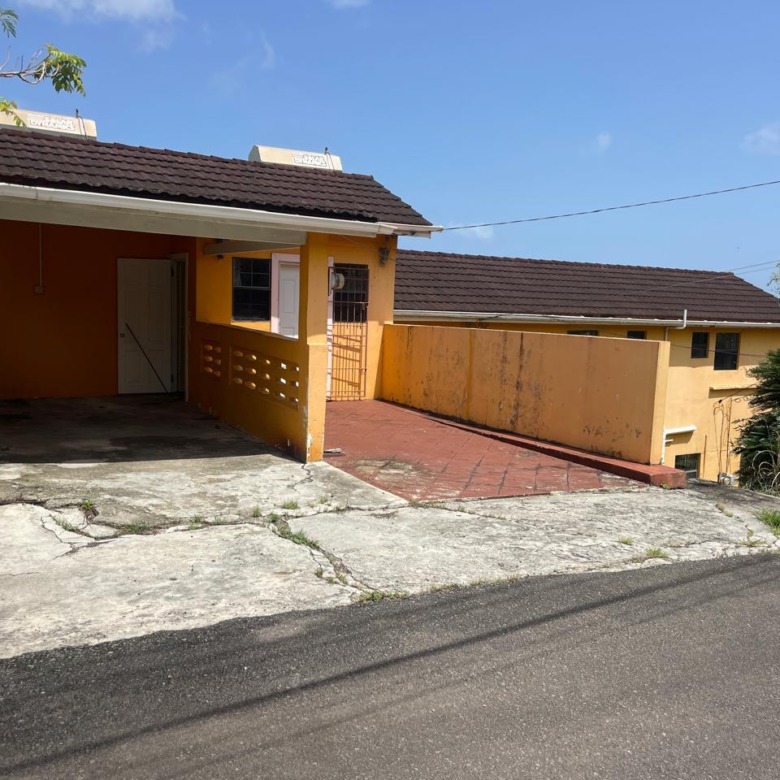 house for sale in st lucia - House For Sale At Sunny Acres Castries front entrance