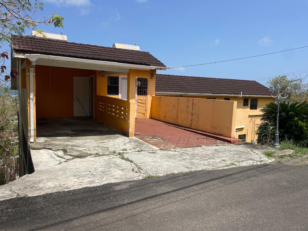 house for sale in st lucia - House For Sale At Sunny Acres Castries front entrance