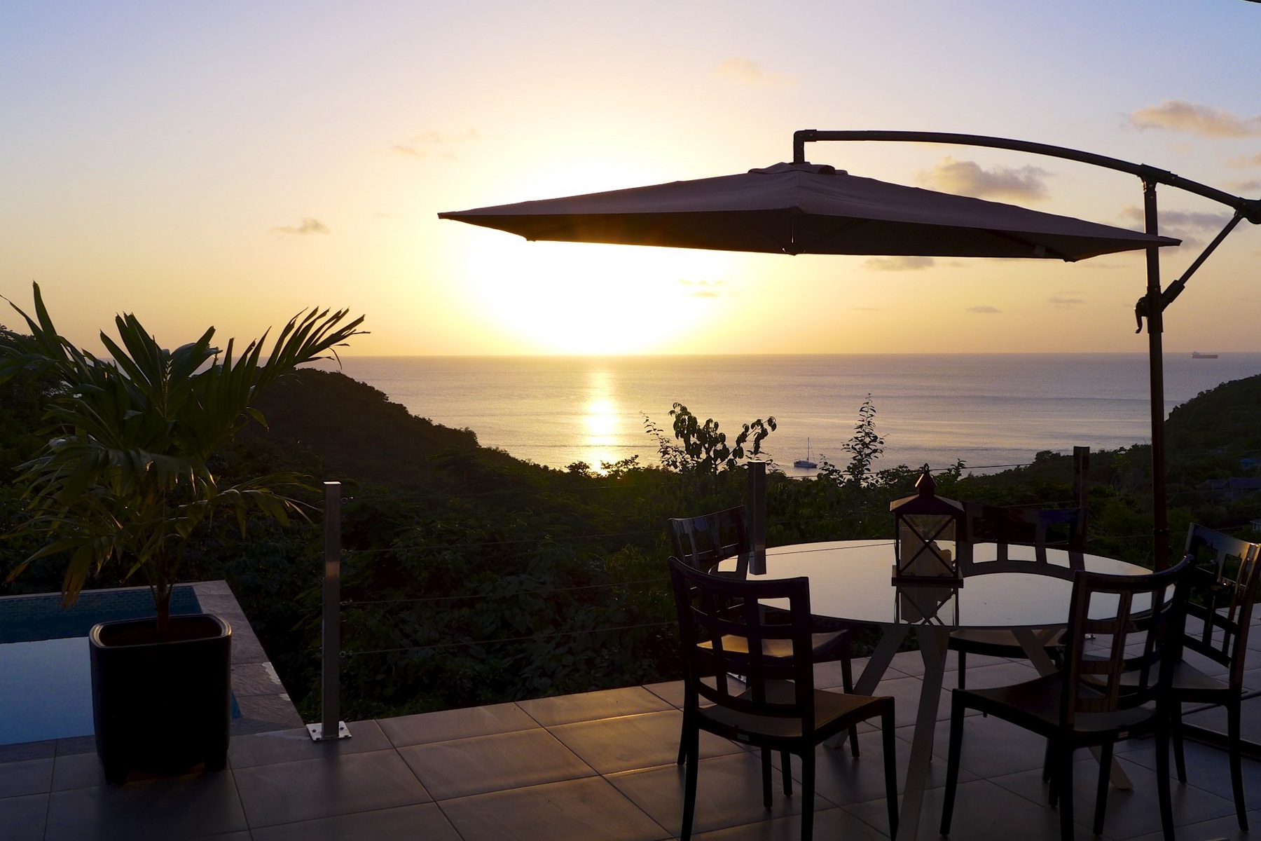 villas for sale in St Lucia - Labrelotte Villa | 3 Bedroom sunset view