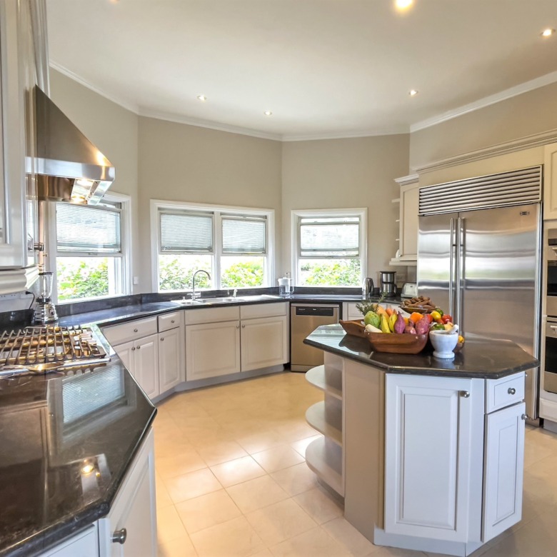 st lucia real estate golf ridge villa cap estate kitchen
