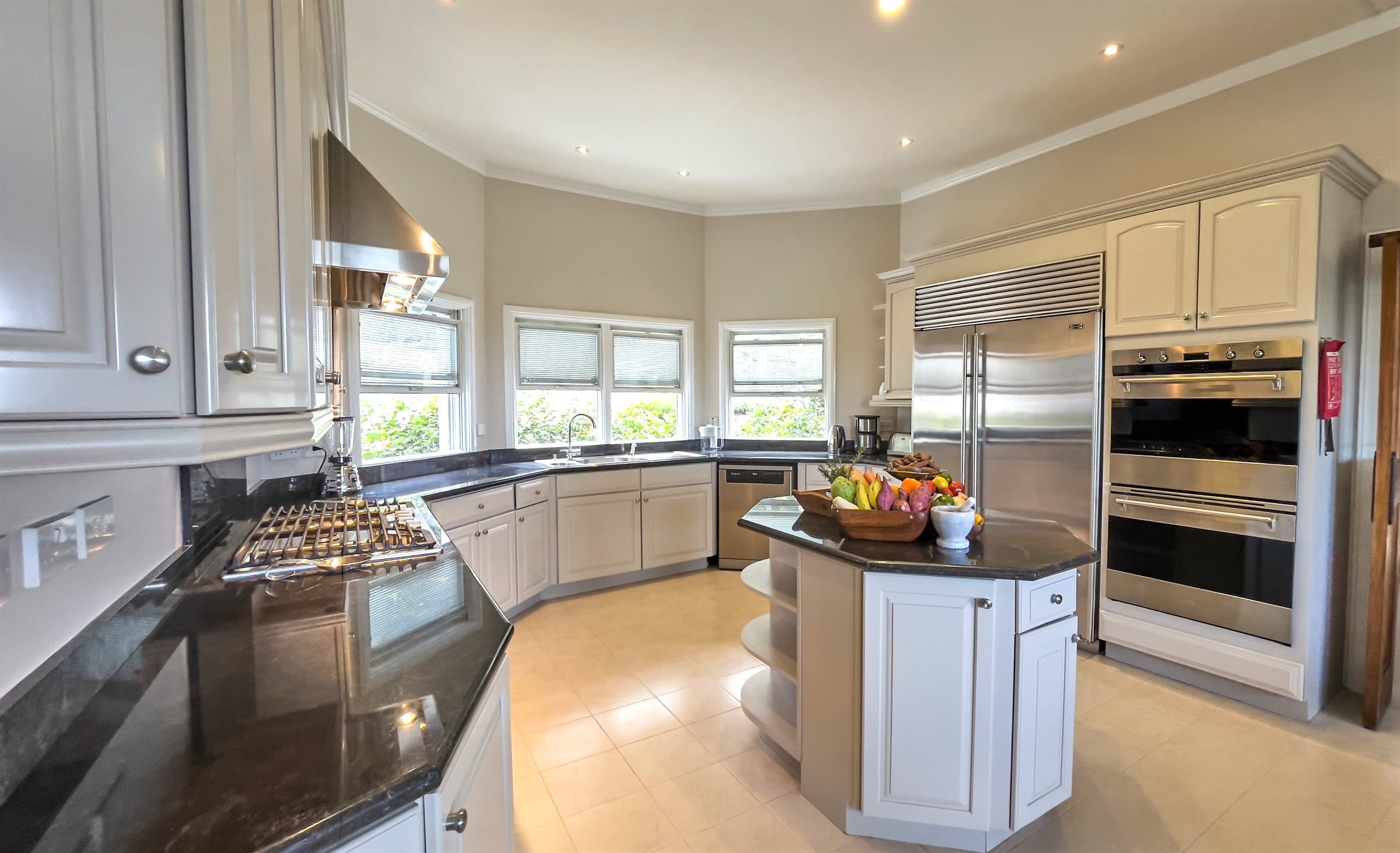 st lucia real estate golf ridge villa cap estate kitchen