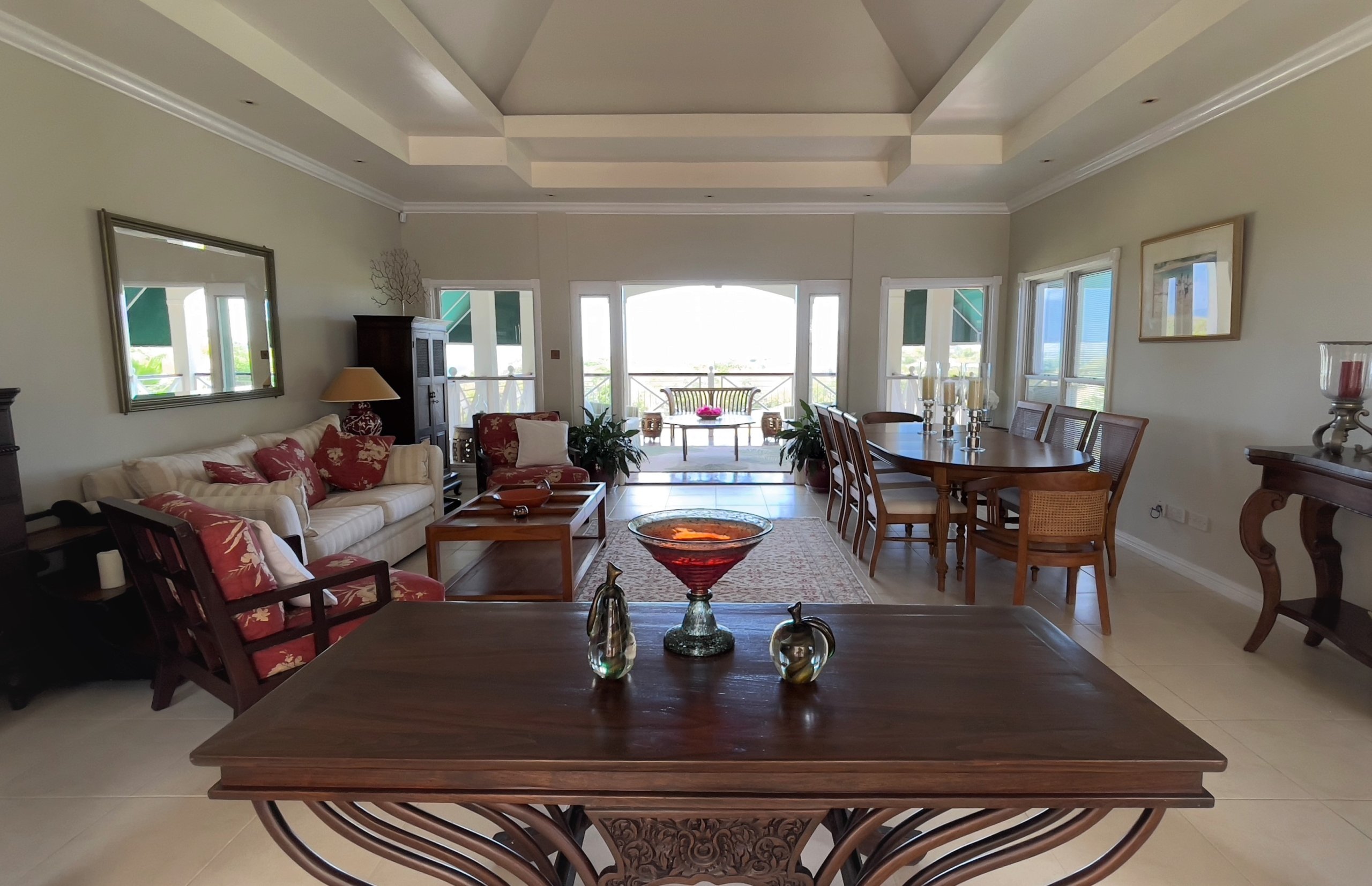 st lucia real estate golf ridge villa cap estate table