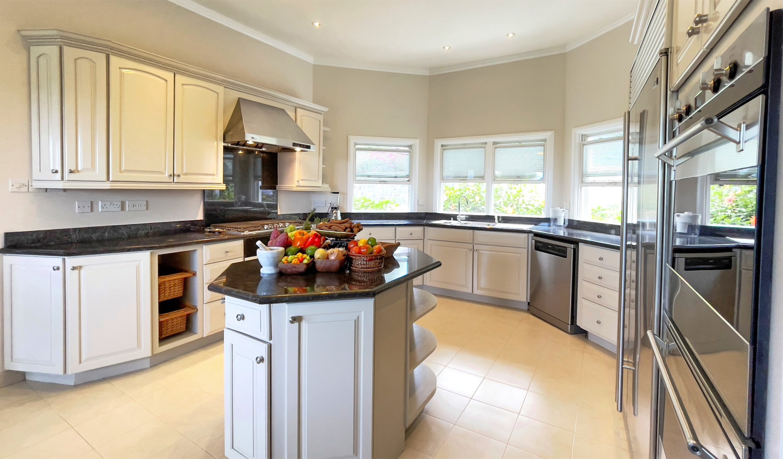 st lucia real estate golf ridge villa cap estate kitchen island