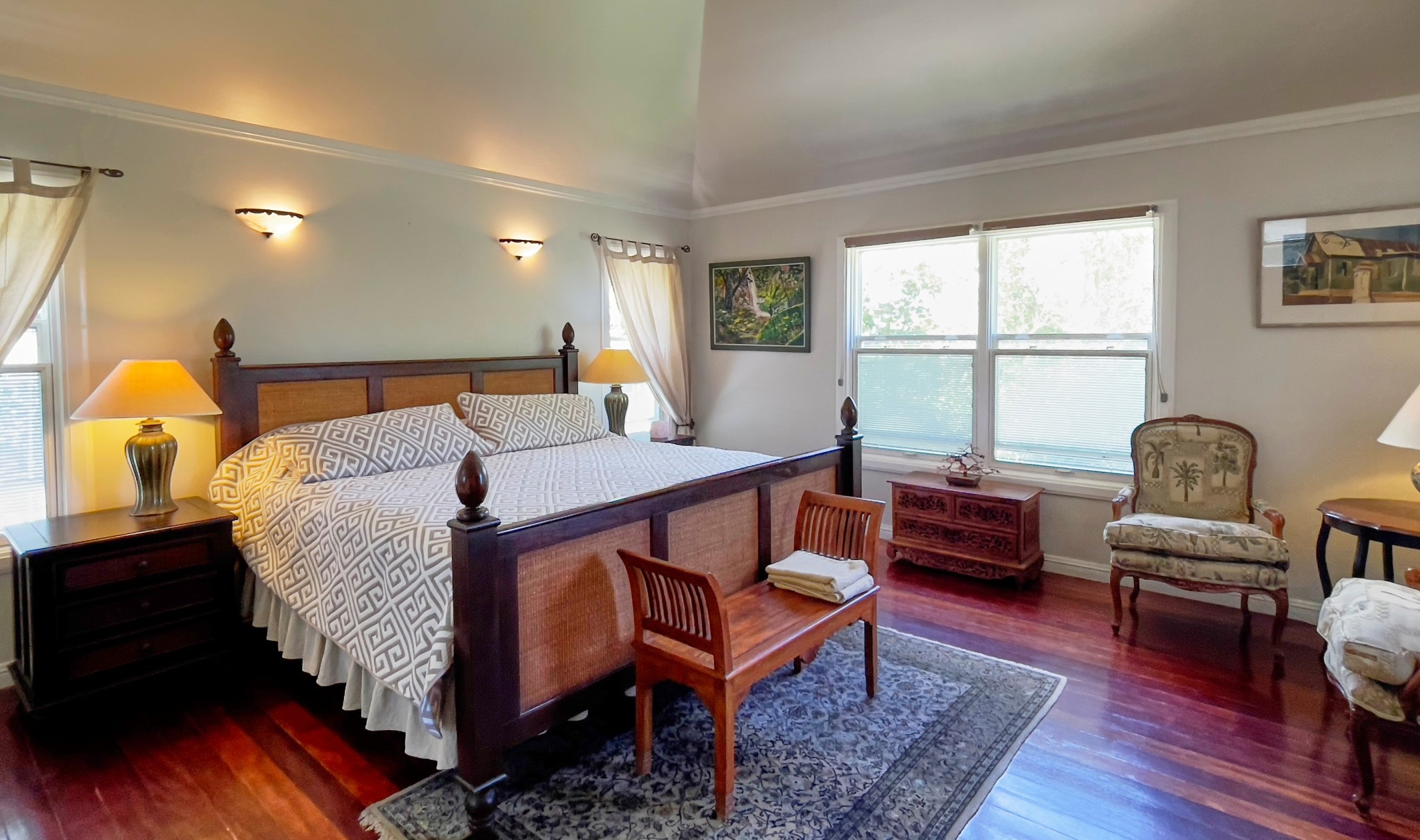 st lucia real estate golf ridge villa cap estate master bedroom