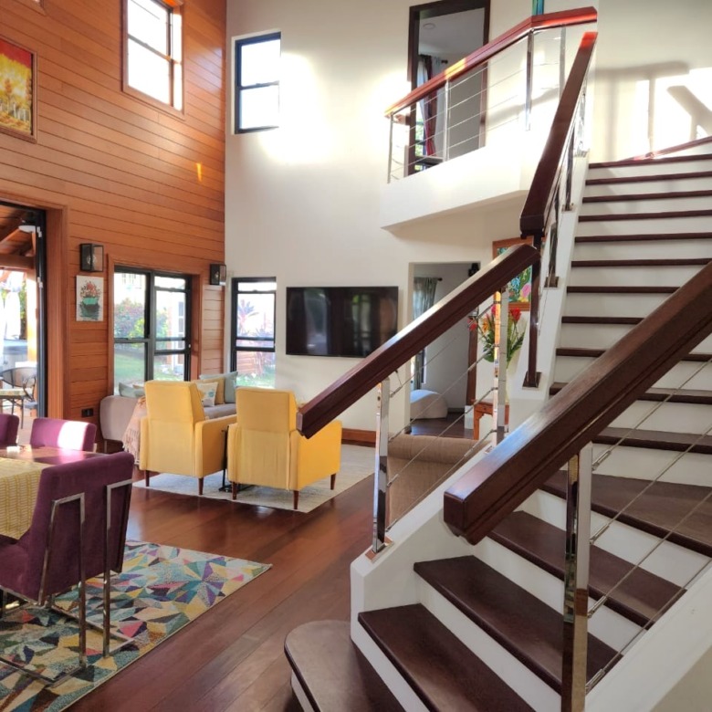 La Belle Maison St Lucia real Estate stairs