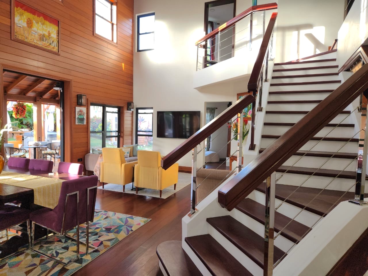 La Belle Maison St Lucia real Estate stairs