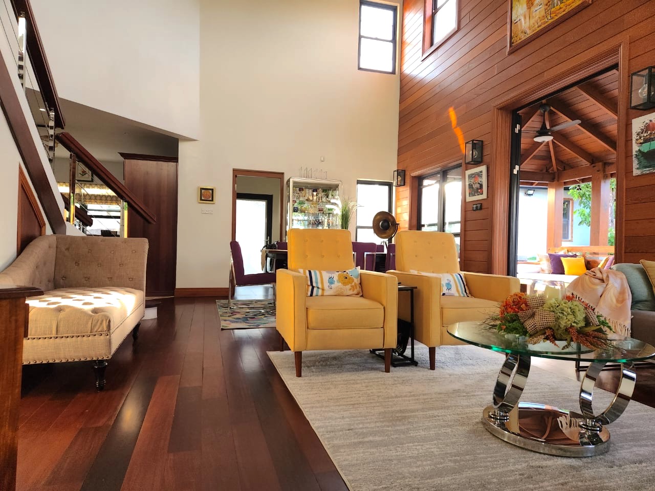 La Belle Maison St Lucia real Estate chairs