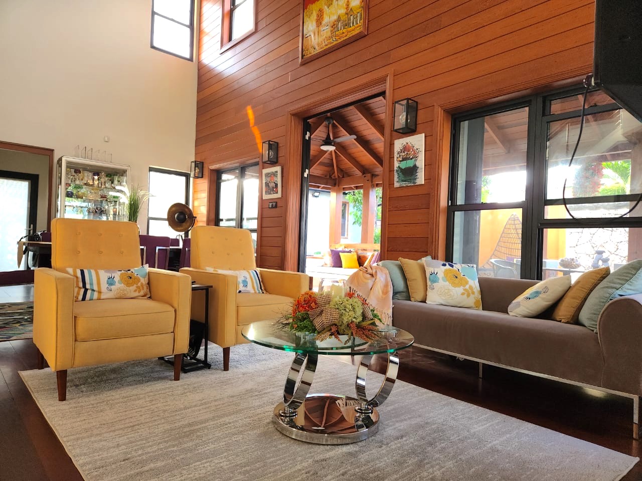 La Belle Maison St Lucia real Estate living room