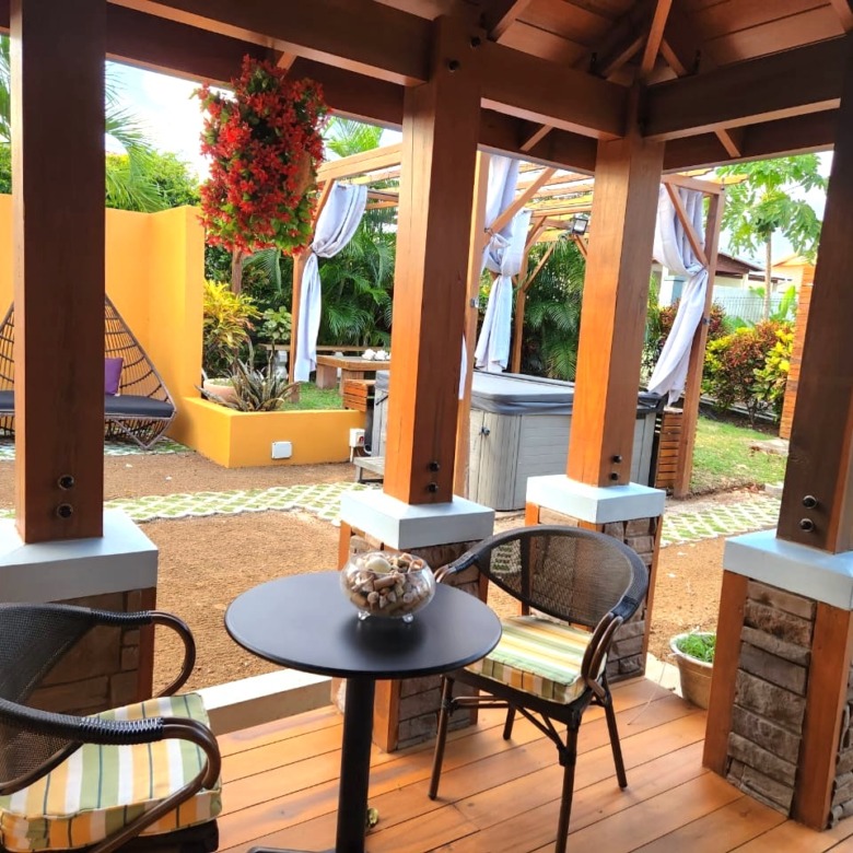 La Belle Maison St Lucia real Estate varandah