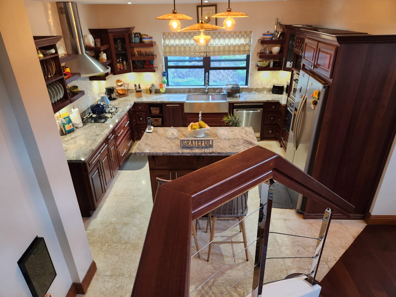 La Belle Maison St Lucia real Estate counter